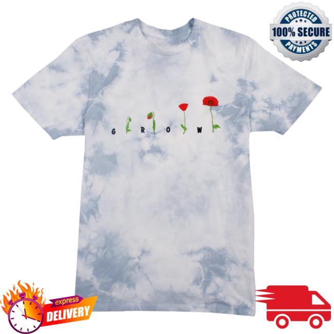 Official Altru Apparel Clothing Grow Puff Ink Tie Dye Tee Shirt