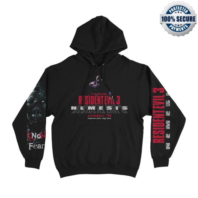 Graveyardgoods Resident Evil 3: Nemesis • November '99 Pull Over Hoodie