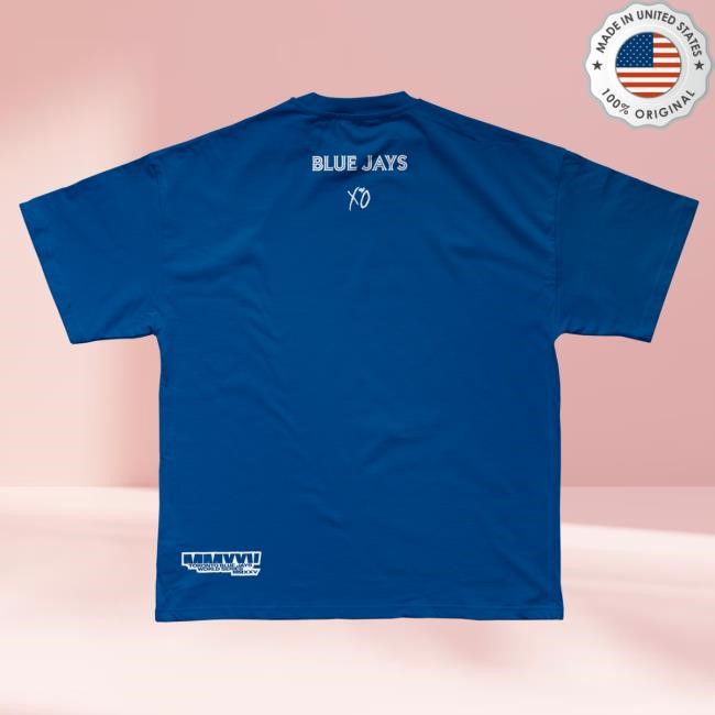 Official MLB Shop Men's Toronto Blue Jays x The Weeknd Fanatics Black 2025 World Series Legacy Shirts Toronto Blue Jays Merch
