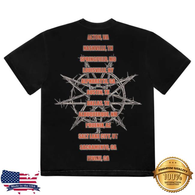 Official Slipknot Merch Store Slipknot Band Photo '22 Tour Black Shirt New Slipknotmerch Apparel Clothing Shop Official Slipknot Merch Store Slipknot Band Photo '22 Tour Black T-Shirts Slipknotmerch Apparel Clothing Shop
