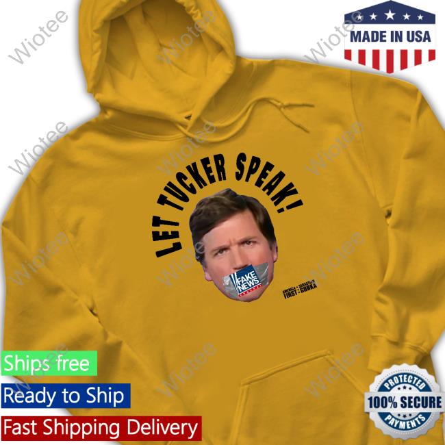 Official Sebastian Gorka Store Let Tucker Speak T-Shirt
