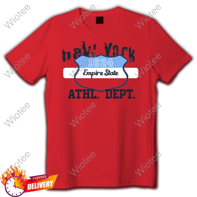 Official Amp Kai New York 1624 Empire State Athl Dept Tee