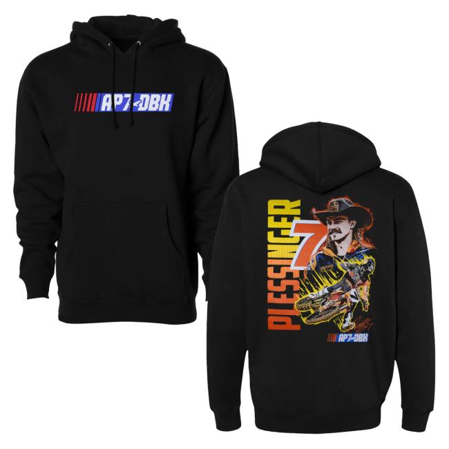 Official Aaron Plessinger Merch Dirt Bike Kidz Speedway - Ap7 Attractive Hoodie