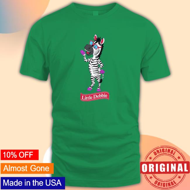Official Little Debbie Merch Zain The Zebra Shirt