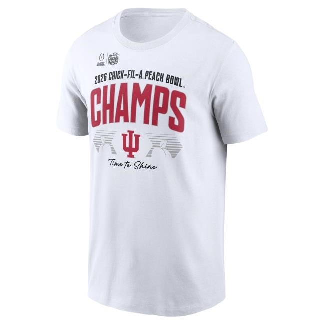 Victory NCAA College NCAA Indiana Hoosiers 2026 Peach Bowl Game Champs