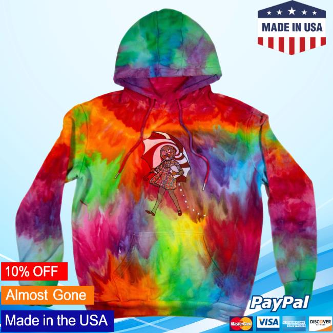 Slinger Apparel Store Shop Acid Eater Girl Crewneck Tie Dye Pyroscopic