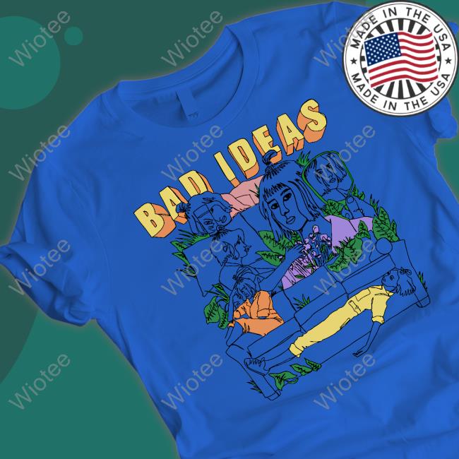 Official Bad Ideas Sketch Hoodie Tessa Violet Merch Bad Ideas Sketch Crewneck Sweatshirt