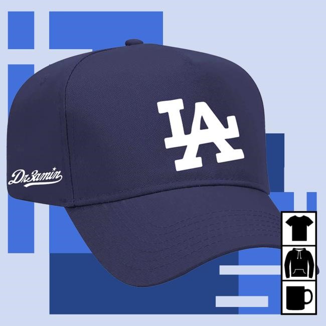 Official Clix Merch LA Hat - Navy Clix Dr3amin Clothing Shop Dr3aminClothing