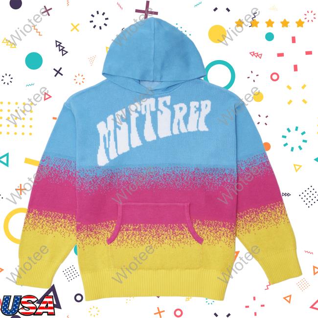Official Msftsrep Clothing Msftsrep Trippy Summer '23 Knitted Tie Dye AOP Sweaters 3D All Over Print