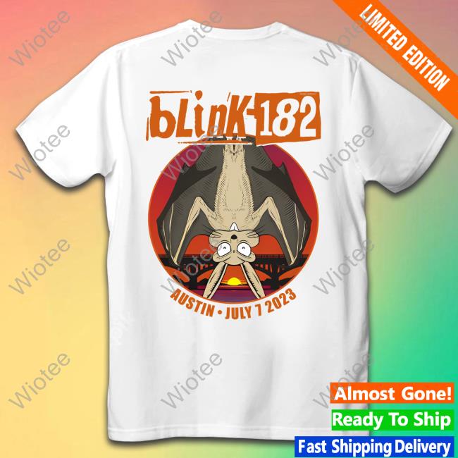 Official Blink-182 Austin July 7 2023 Shirt Official Oliver Barrett Blink-182 Austin July 7 2023 Shirt Williams
