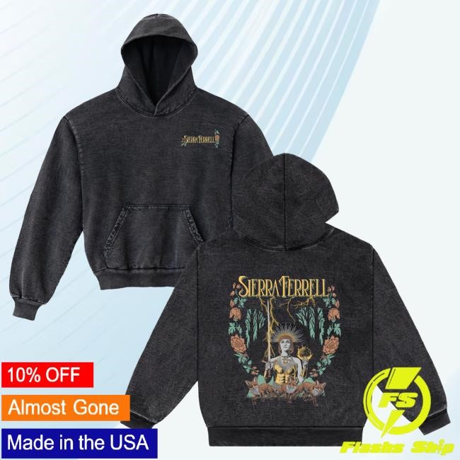 Official Sierra Ferrell Merch Shop Sierra Ferrell Forest Floor Pullover Hoodie SierraFerrell