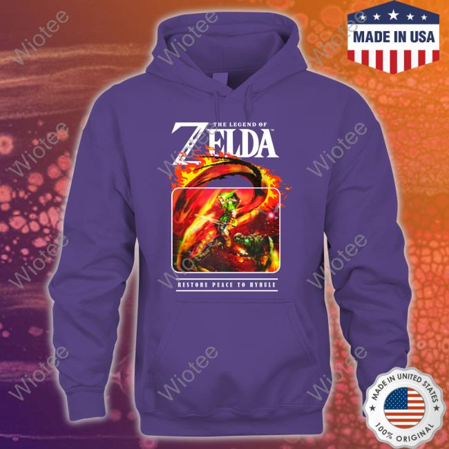 The Legend Of Zelda Restore Peace To Hyrule Shirt The Legend Of Zelda Restore Peace To Hyrule T Shirt Yungkurly