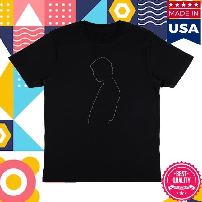 Black Friday Silhouette Embroidered T Shirt Black - Tom Odell Official Merch