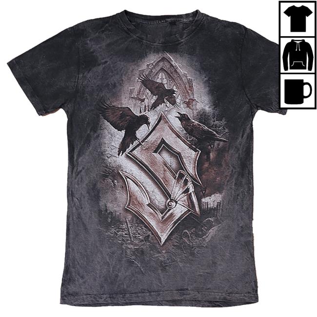 Official Sabaton Merch Store Sabaton Crows Of War Vintage Popover Shirt Sabaton Shop