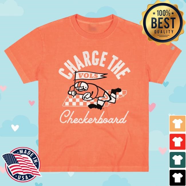 Homefield Apparel Charge the Checkerboard Vols Heavyweight Tee