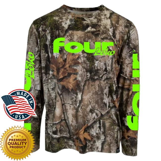 Four Loko Camo Long Sleeve Four Loko Shop