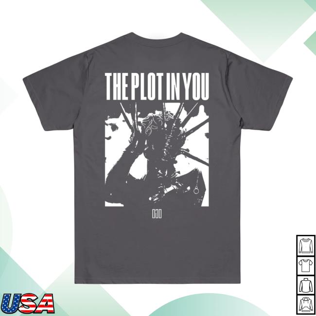 The Plot In You Official Merch Shop Emblem Charcoal New Tee The Plot In You Official Merch Shop Emblem Charcoal Tee Shirt