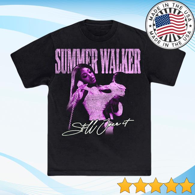 Official Summer Walker Clothing Store Shop Still Over It Black Ss T-Shirt Summerwalkermusic Merch