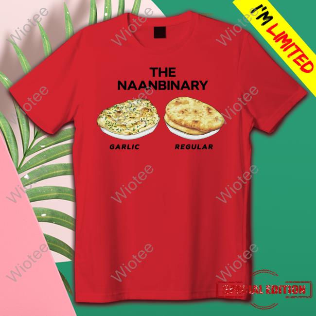 Official The Naanbinary Garlic Regular Shirt