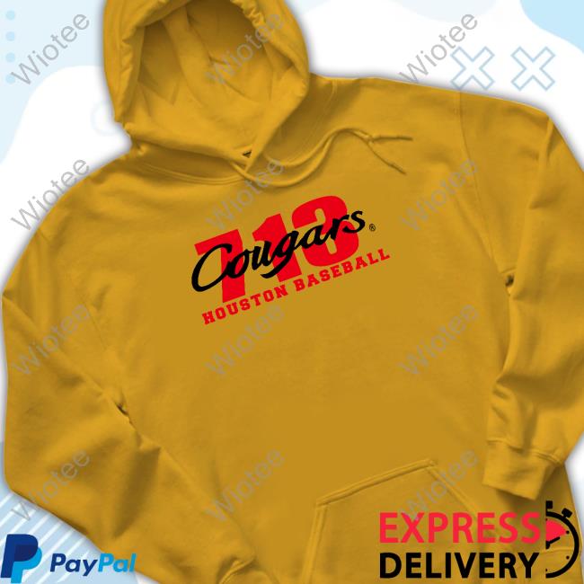 713 Cougars Houston Baseball T-Shirt Official 713 Cougars Houston Baseball Shirts