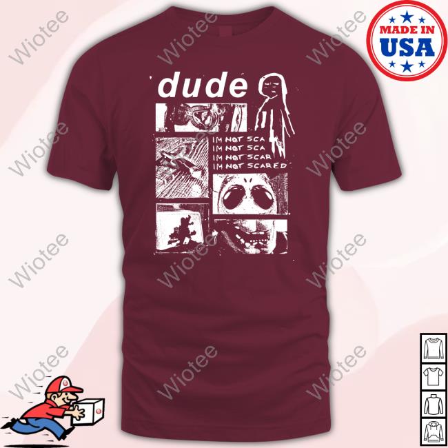 Official Vanoss Dude Im Not Scared Tee