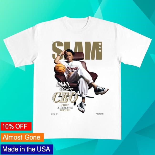 Official Slam Goods Slam Cover Shirt New - Dawn Staley (Slam 250)