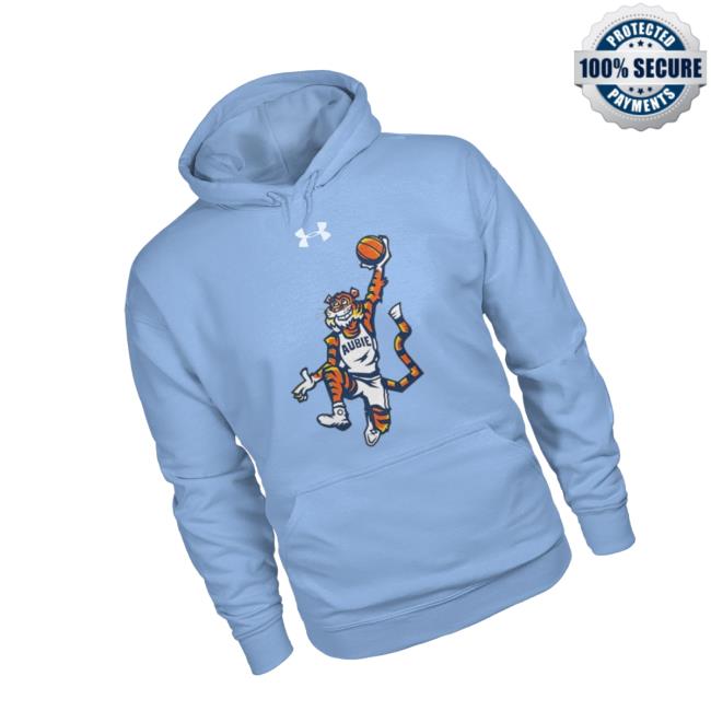 Auburn Basketball -Aubrune Tiger - Under Armour- Aubie Pullover Hoodie Auburn Basketball -Aubrune Tiger - Under Armour- Aubie Hoodie New
