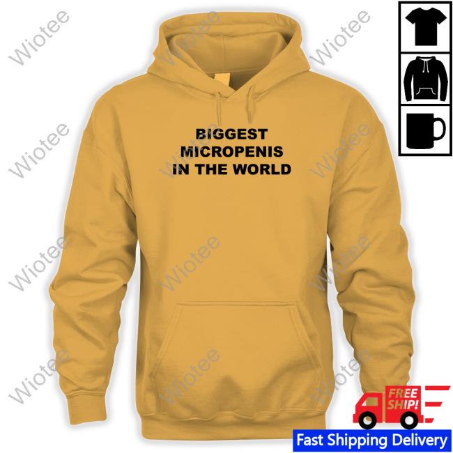Biggest Micropenis In The World Crewneck Sweatshirt Shirts That Go Hard Biggest Micropenis In The World Shirts