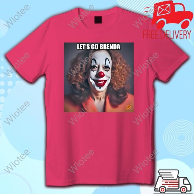Official Let's Go Brenda T-Shirts Official Kamala Harris Clown Let's Go Brenda Tee