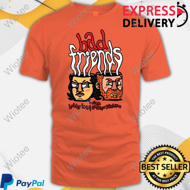 Bad Friends Merch Mugheads Hoodie Mugheads With Bobby Lee & Andrew Santino Shirt