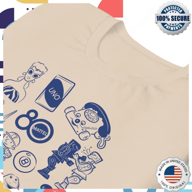 Mattel Creations Mattel 80th Brand Icons New Shirt