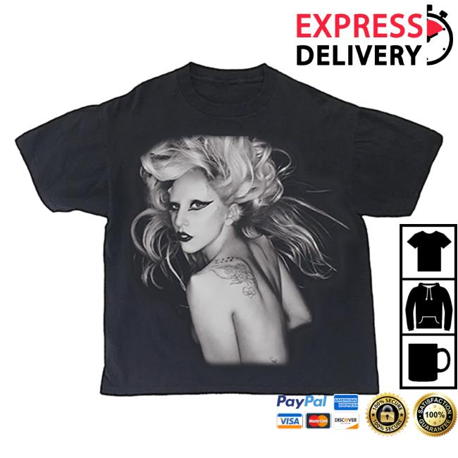 Official Interscope Records Lady Gaga Merch Store Born This Way T-Shirt I LadyGaga Apparel Clothing Shop