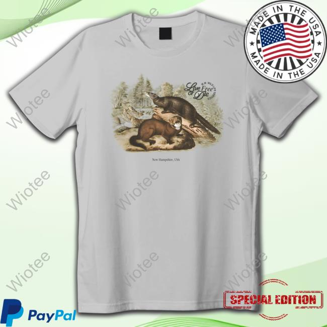Official Nature Reserve Live Free Or Die T Shirt