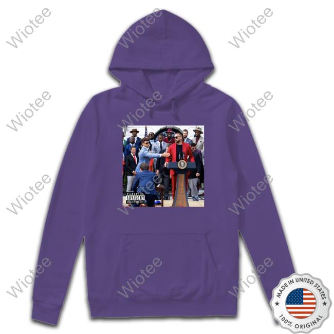 Patrick Mahomes And Travis Kelce On White House Podium Speech Hoodie Patrick Mahomes And Travis Kelce On White House Podium Speech T-Shirt New Heights