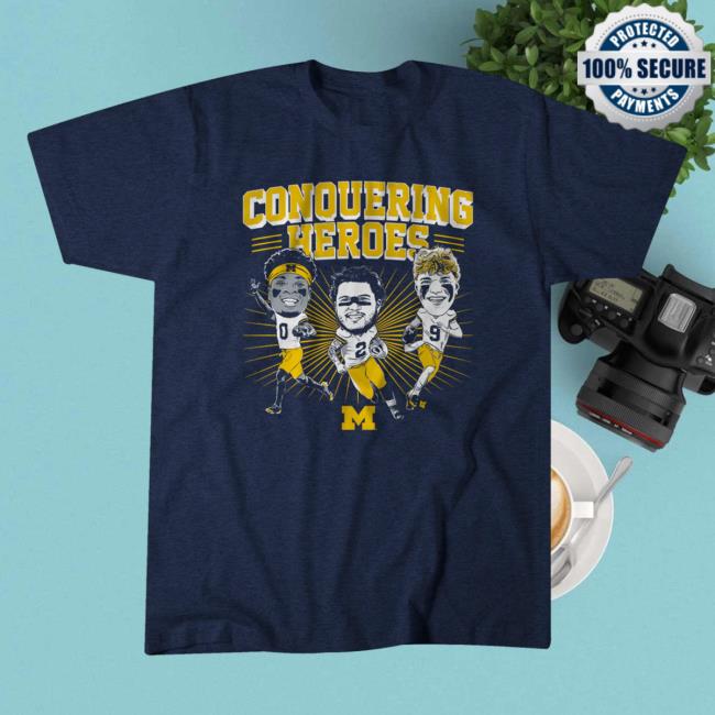 Official Breaking T Michigan Football: 2023 Caricatures Shirt 2023