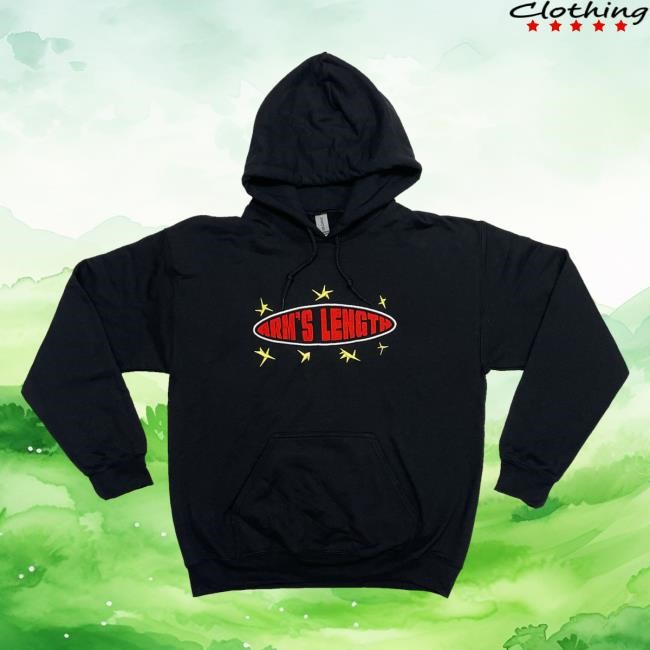 Arm's Length Embroidered Star Hoodie - Arm's Length Merch