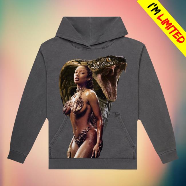 Megan Thee Stallion Merch Cobra Cover Hoodie