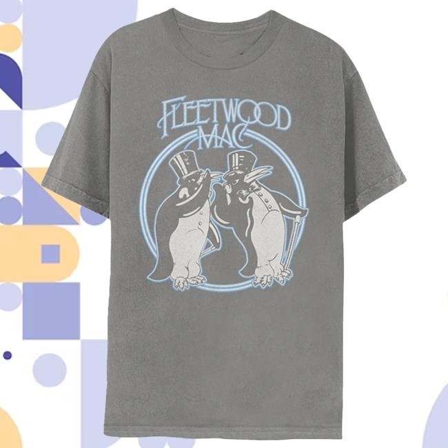 Official Fleetwood Mac Apparel Store Fleetwood Mac Penguin S/s Shirt Fleetwood Mac