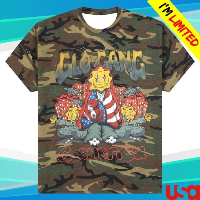Official Glo Gang American Glory Tee (Camo)