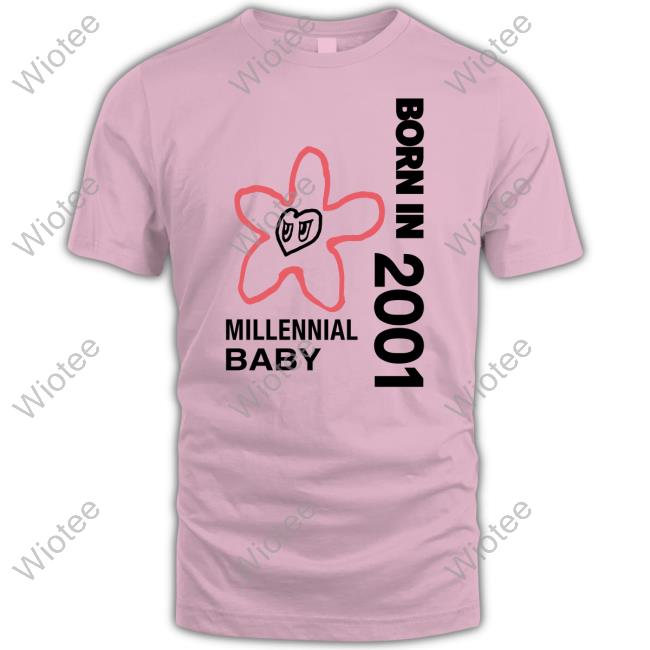 Itzavibe Merch Flower Eyes Born In 2001 Millennial Baby Sweatshirt Lisa Liliworld