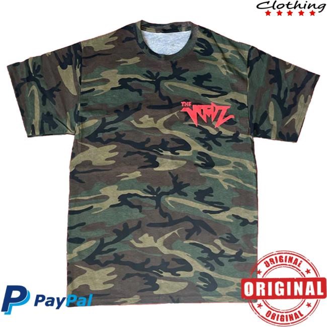 Official Cult Records The Voidz Merch The Voidz Seekings Camo Shirt