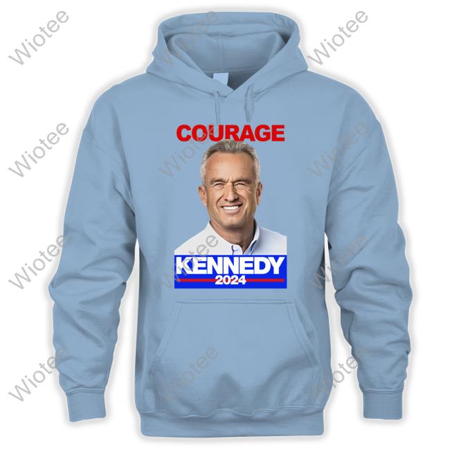 Official Kennedy 2024 Merch Courage Short Sleeve Crew T-Shirt
