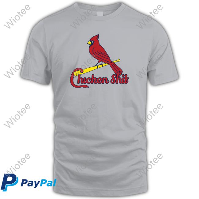 Obvious Shirts Chicken Shit Tee