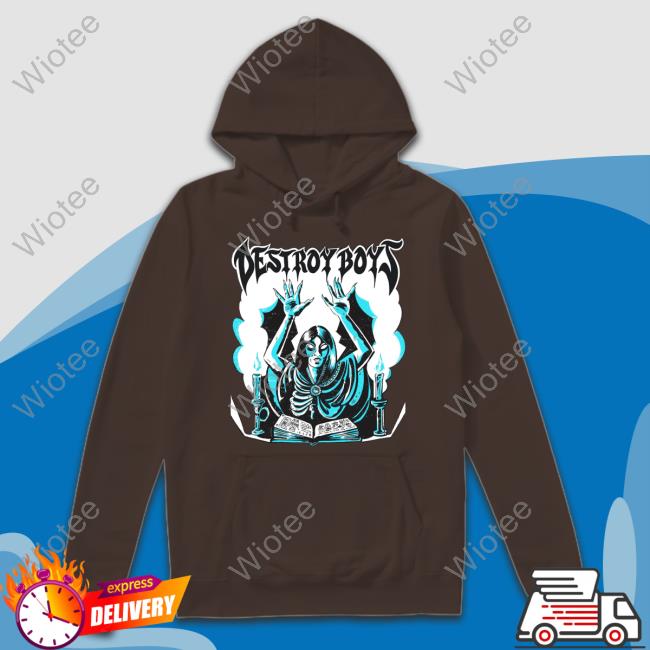 Destroy Boys Merch Destroy Boys Witchy Black Tee Destroy Boys Witchy Black T Shirt