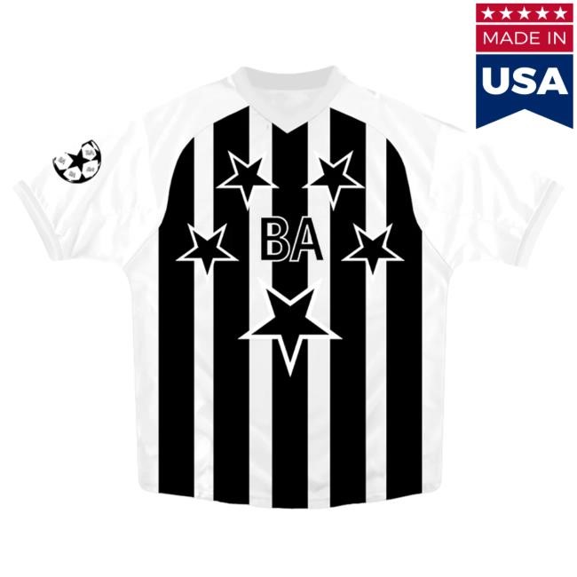 BBY$ Stars & Stripes Futbol Jersey White - DESTROY LONELY Official Store