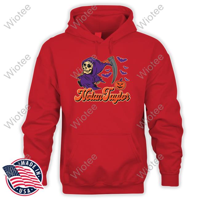 Official Nolan Taylor Merch Halloween Shirt Official Nolan Taylor Merch Halloween T-Shirt