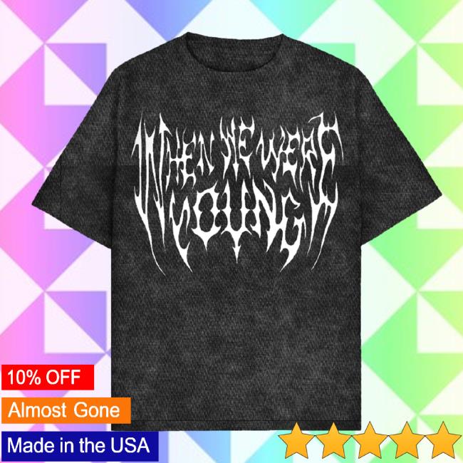 Official When We Were Young Festival 2023 Merch Hardcore Lineup Top Shirt WhenWeWereYoung