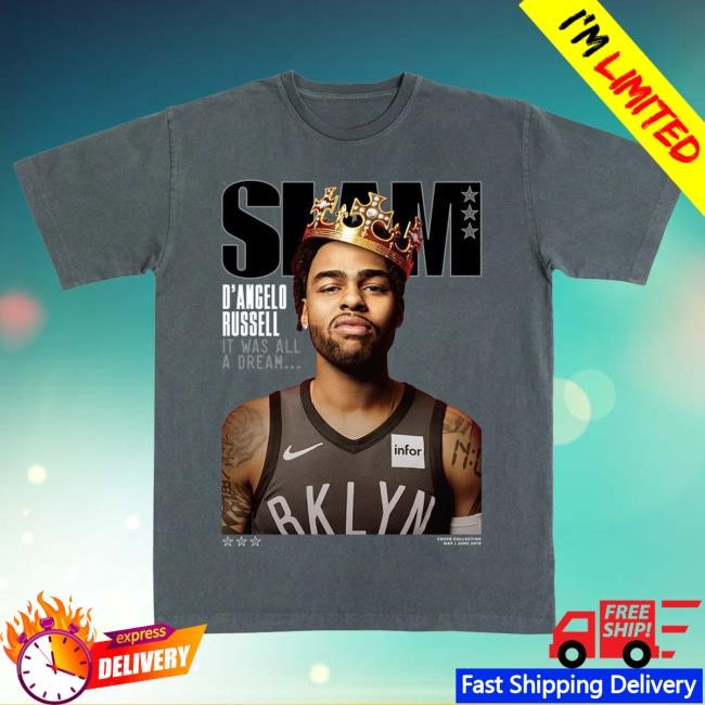 D'Angelo Russell SLAM Cover Tee – Slam Goods NBA Fan Legacy