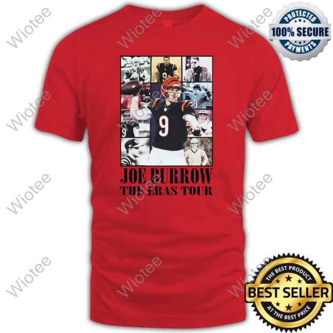 Official Joe Burrow The Eras Tour Sweatshirt Official Grey & Co Merch Joe Burrow The Eras Tour Shirt
