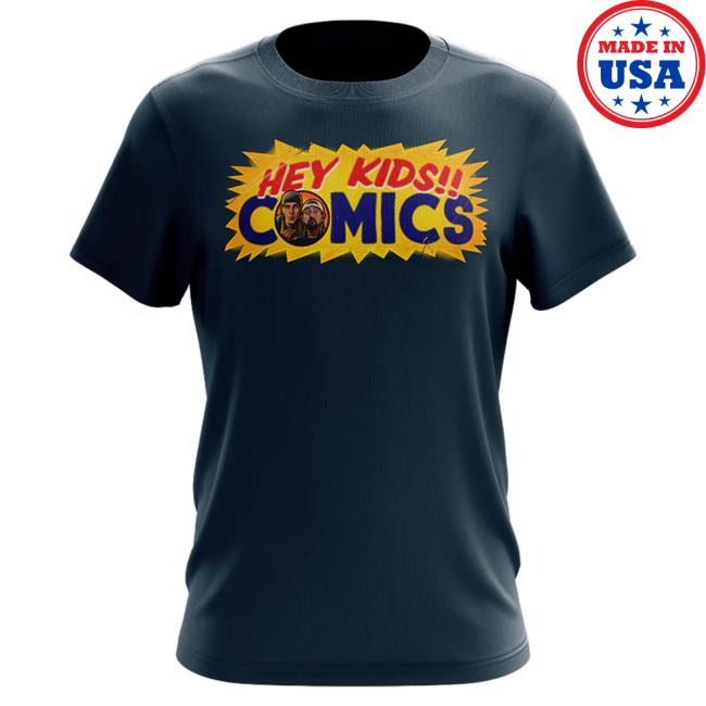 Official Jay and Silent Bob Merch Store "Hey Kids!!" Popover Shirt JayandSilentBob